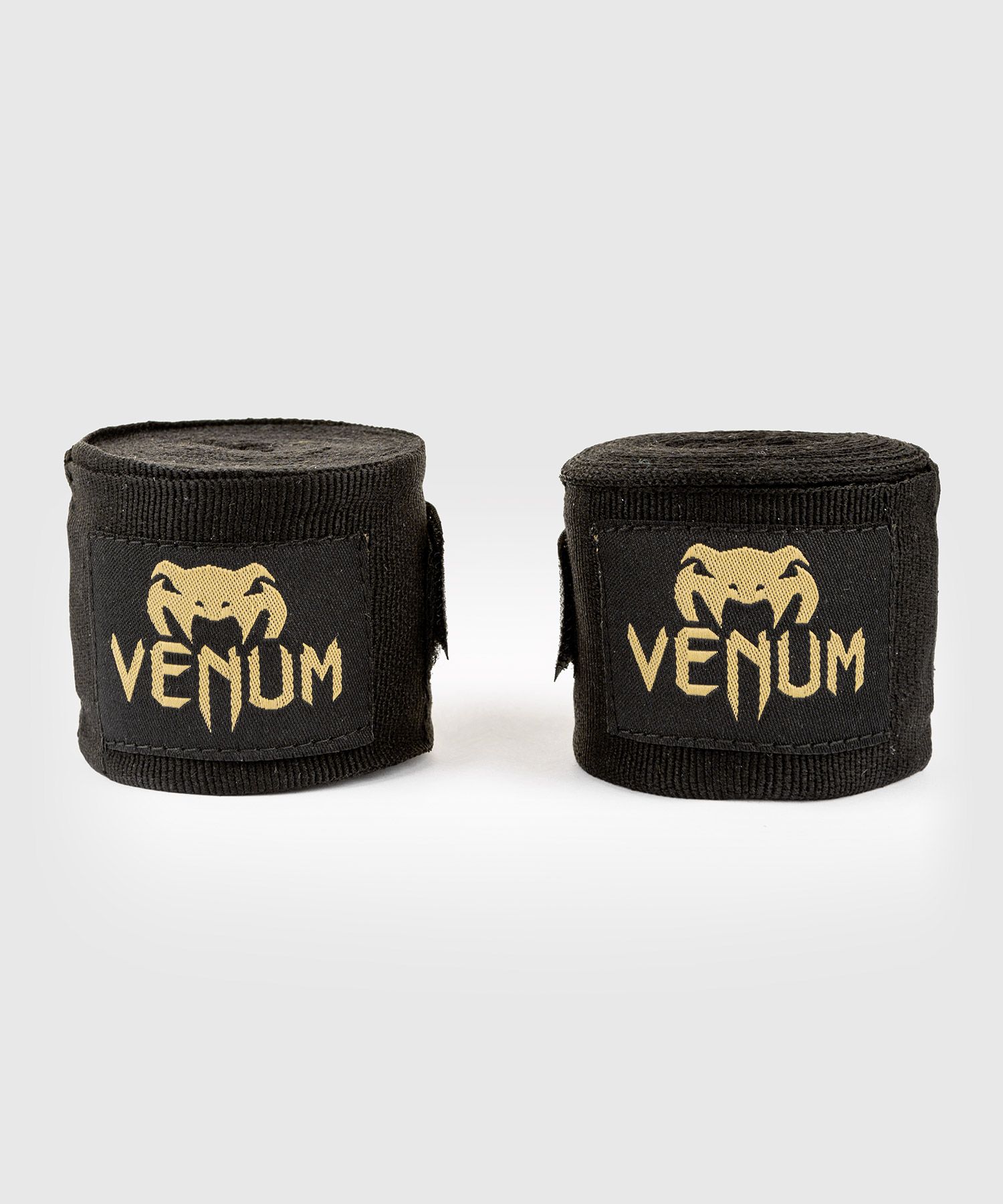 Venum Kontact ボクシングハンドラップ - 4.5m - ブラック/ゴールド