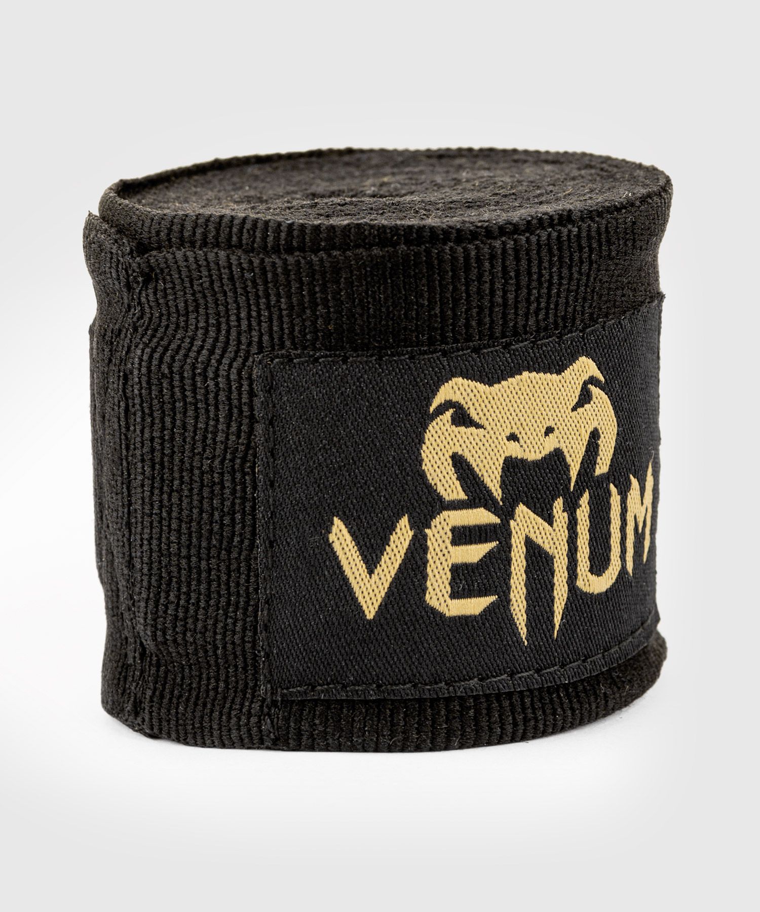 Venum Kontact ボクシングハンドラップ - 4.5m - ブラック/ゴールド