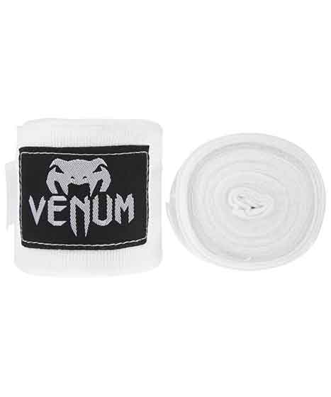 Venum Kontact ボクシングハンドラップ - 4.5m - ホワイト