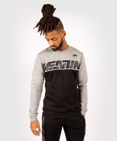 Venum Connect クルーネック スウェットシャツ - ブラック/ヘザーグレイ