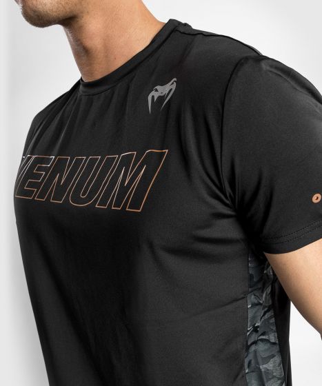 Venum Classic Evo ドライテック Tシャツ - ブラック/ブロンズ