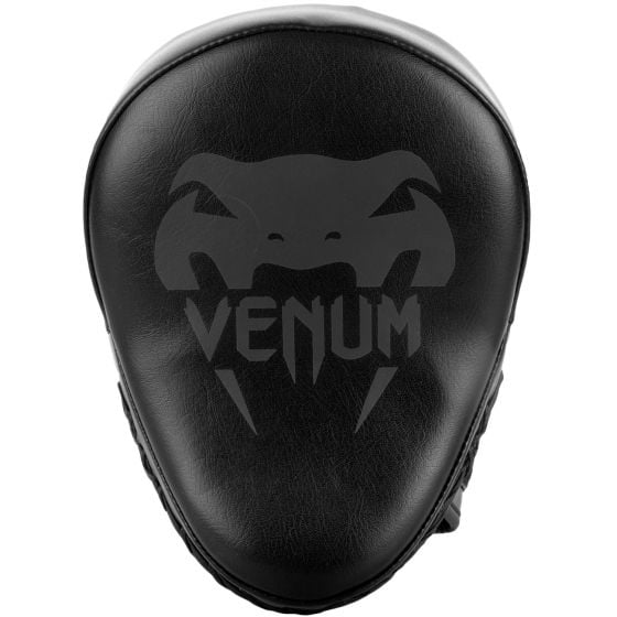 Venum Light フォーカスミット - ブラック／ブラック（ペア）