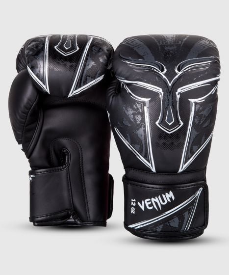 Venum Gladiator 3.0 ボクシンググローブ - ブラック/ホワイト
