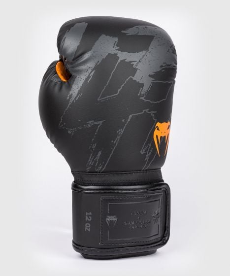 Venum S47 Boxing Gloves - Black/Orange | BEEST