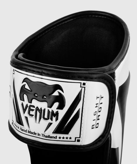 Venum Elite Standup シンガード - ホワイト/ブラック
