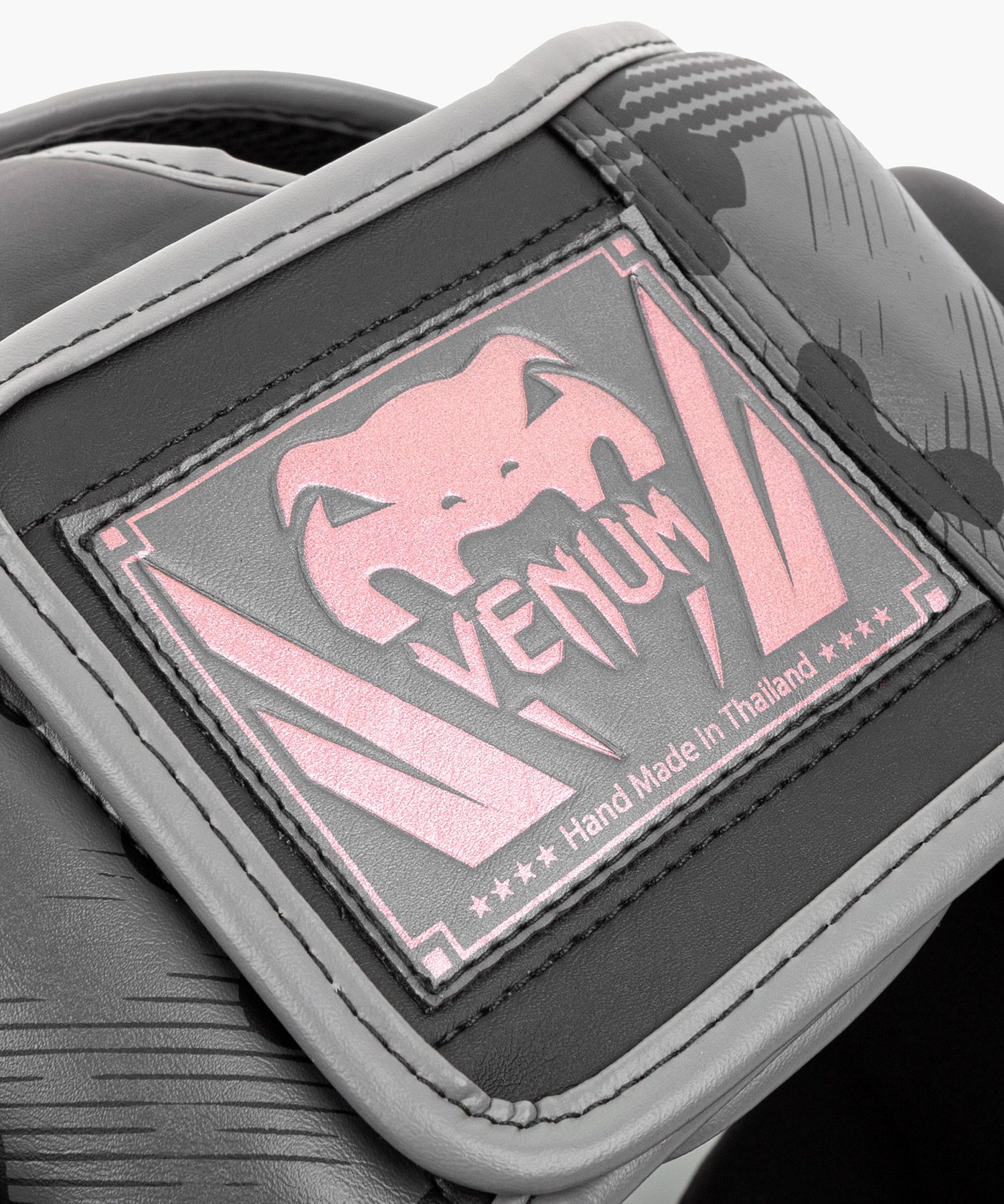 Venum Elite ヘッドギア-ブラック/ピンク/ゴールド