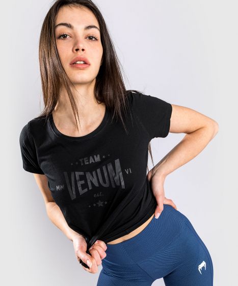 Venum Team 2.0 Tシャツ -レディース- ブラック/ブラック