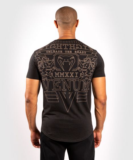 Venum Lions21 Tシャツ- ブラック/サンド