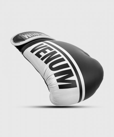 Venum Shield Pro ボクシンググローブ Velcro - ブラック/ホワイト