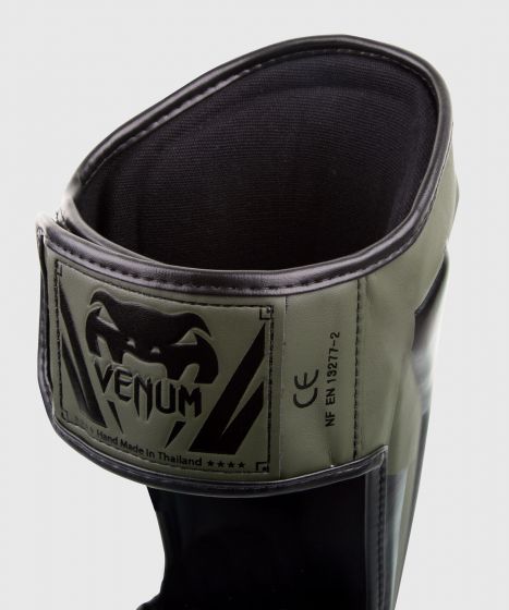 Venum Elite スタンドアップ シンガード - カーキ/ブラック