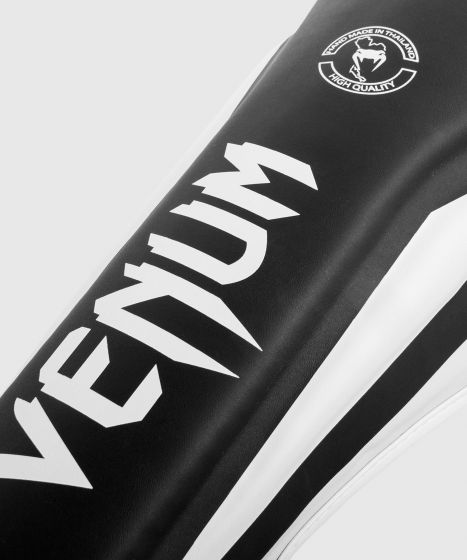 Venum Elite スタンドアップ シンガード - ブラック/ホワイト