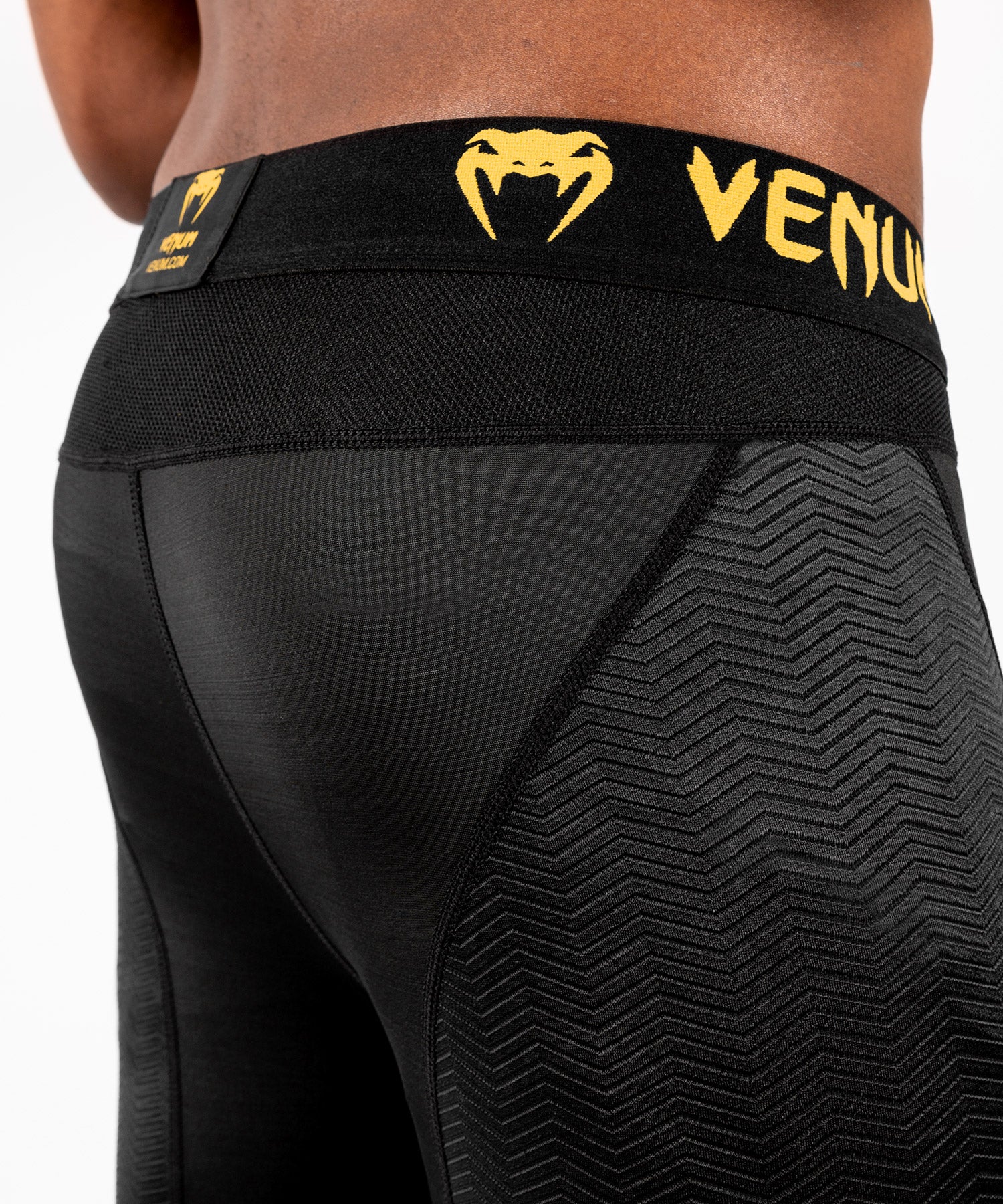 Venum G-Fit コンプレッション タイツ - ブラック/ゴールド