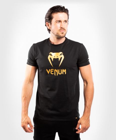 VENUM CLASSIC Tシャツ - ブラック/ゴールド
