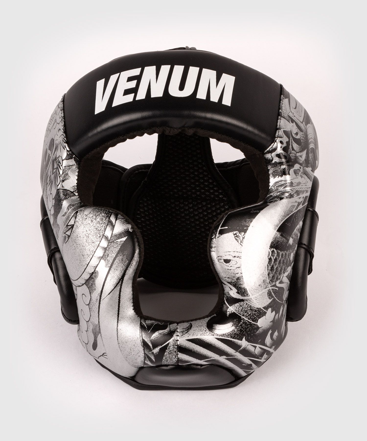 Venum YKZ21 キッズ ヘッドギア - ブラック/ホワイト