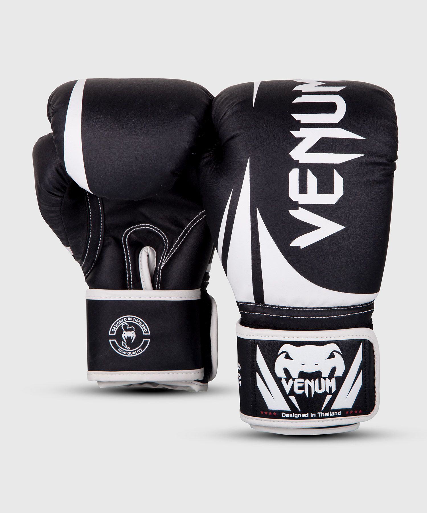 Venum Challenger 2.0 キッズ ボクシンググローブ - ブラック/ホワイト 