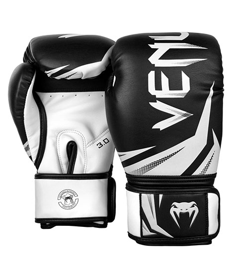 Venum Challenger 3.0 ボクシンググローブ - ホワイト/ブラック