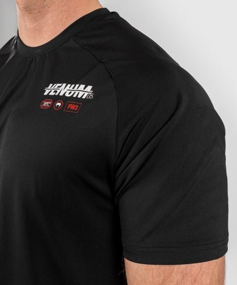 UFC Adrenaline by Venum Fight Week メンズ ドライテック Tシャツ - ブラック